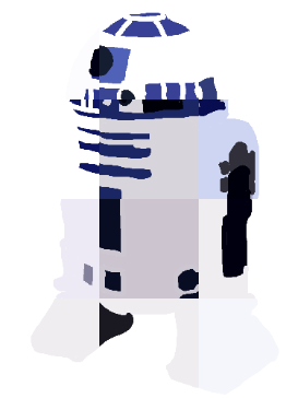 Iconic Droid Abstract