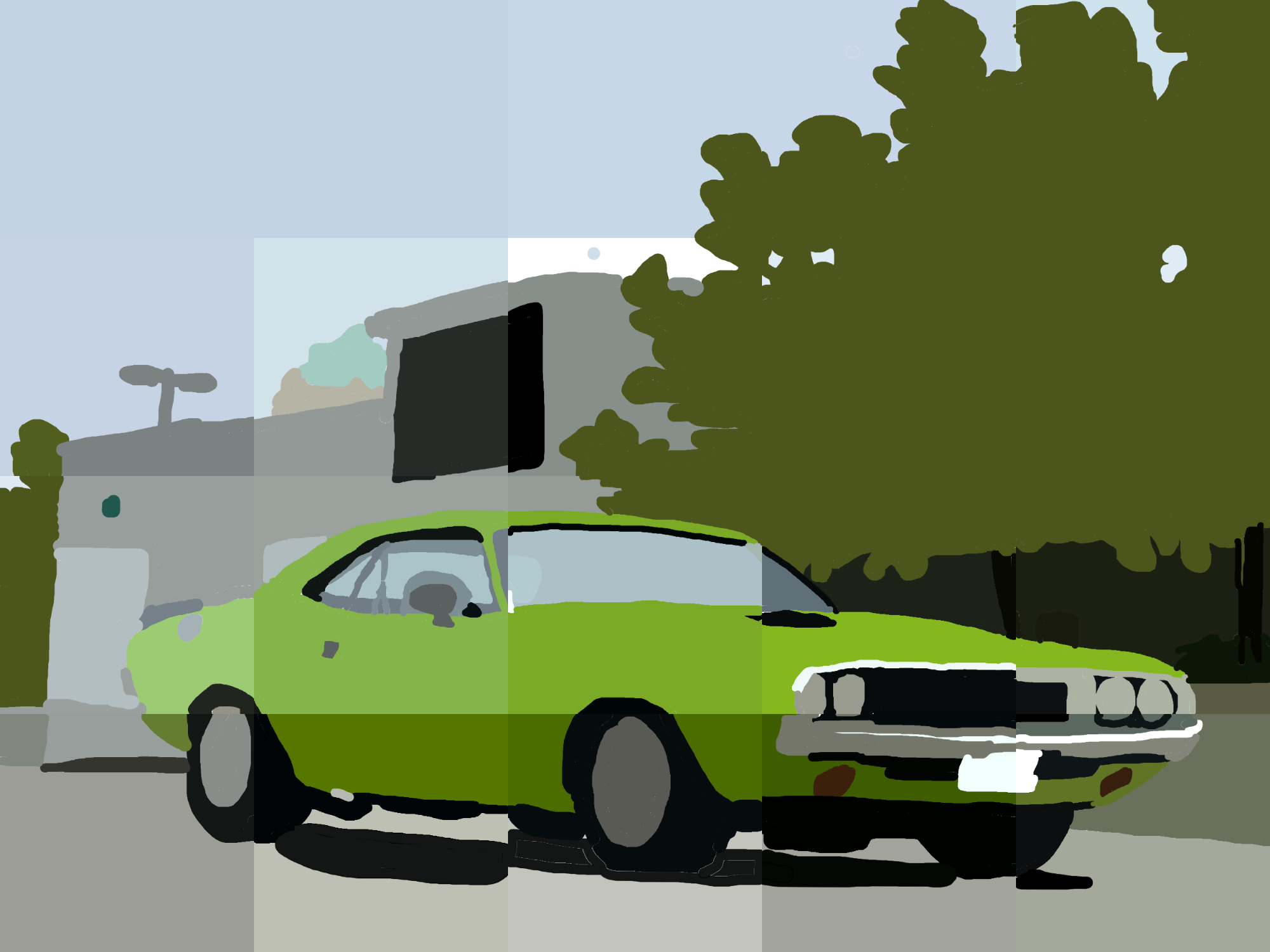 Retro Muscle on the Move