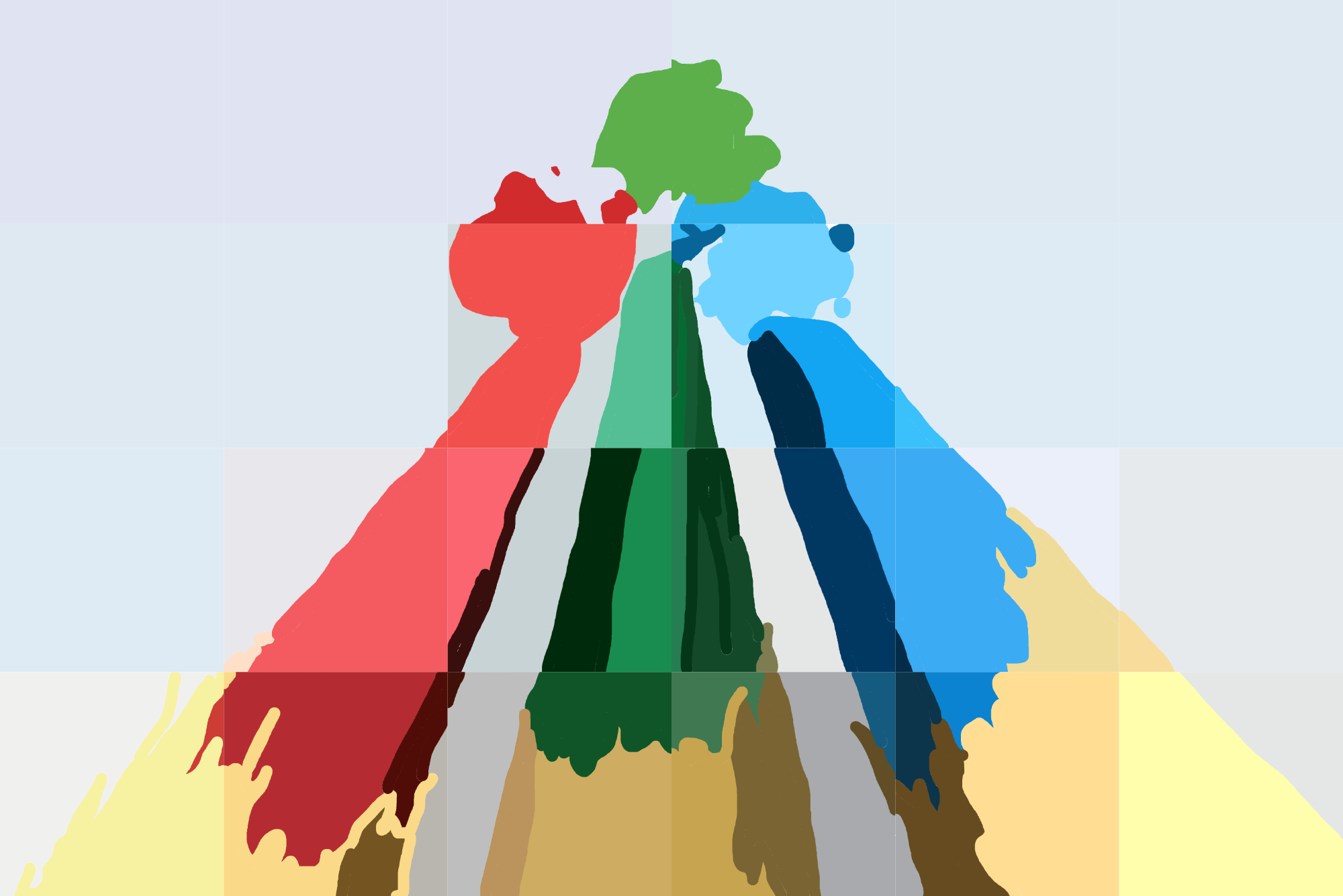 Convergence of Colorful Streams