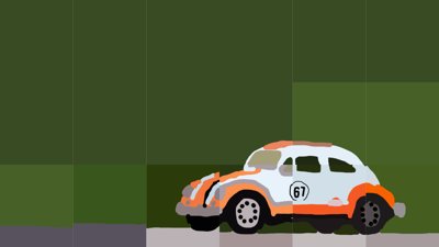 Vintage Beetle Nostalgia