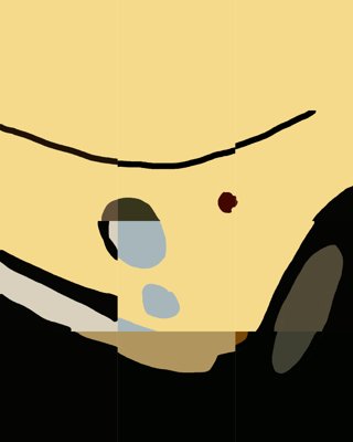 Abstract Curves Cars and Contrasts