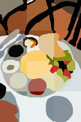 Abstract Breakfast Delight